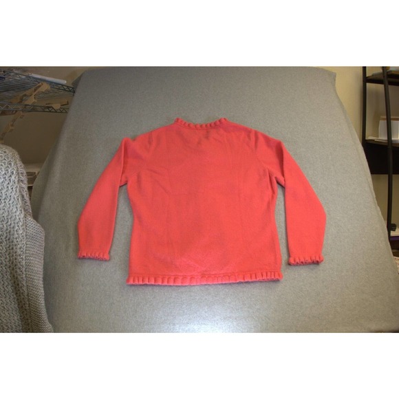 Womans Pure collection scalloped edges cashmere cardigan long sleeved Size 20 - Picture 2 of 6